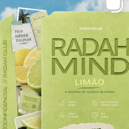 RADAH MIND Limão, nosso novo lançamento