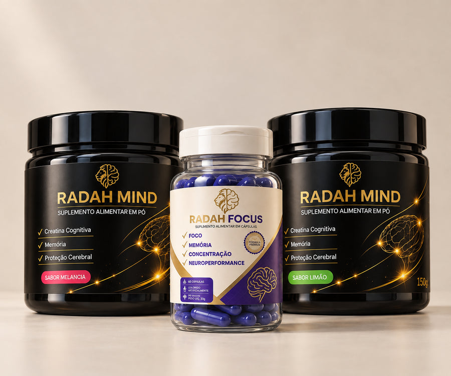 Combo RADAH FOCUS e MIND