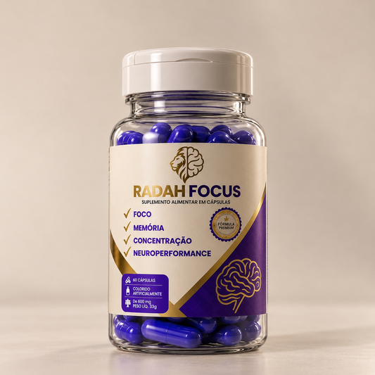 RADAH FOCUS, 60 cápsulas