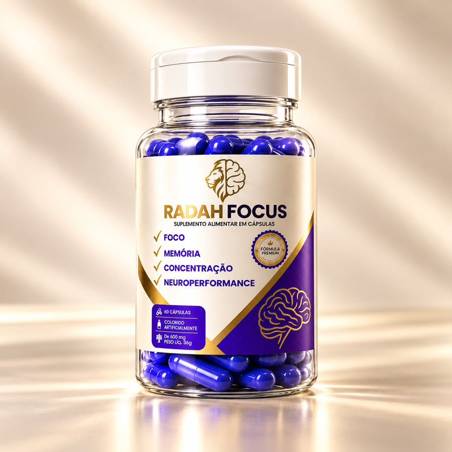 RADAH FOCUS, 60 cápsulas